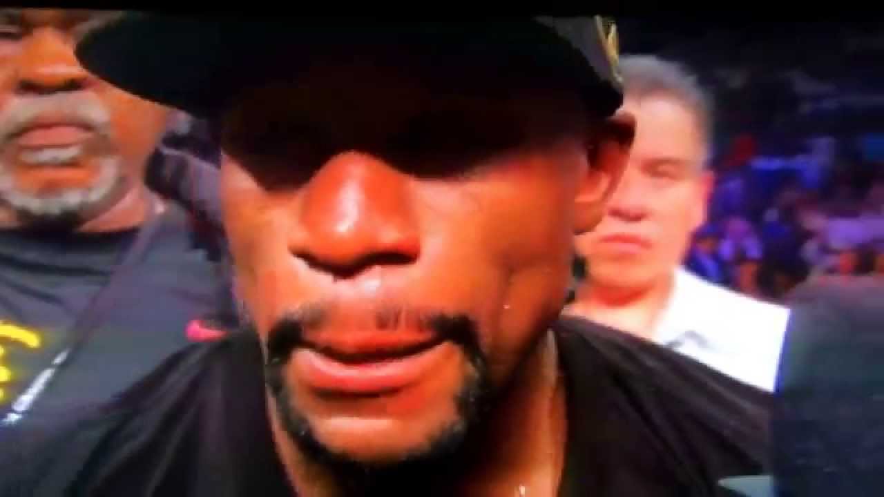 Floyd Mayweather vs Marcos Maidana 2 post fight interview