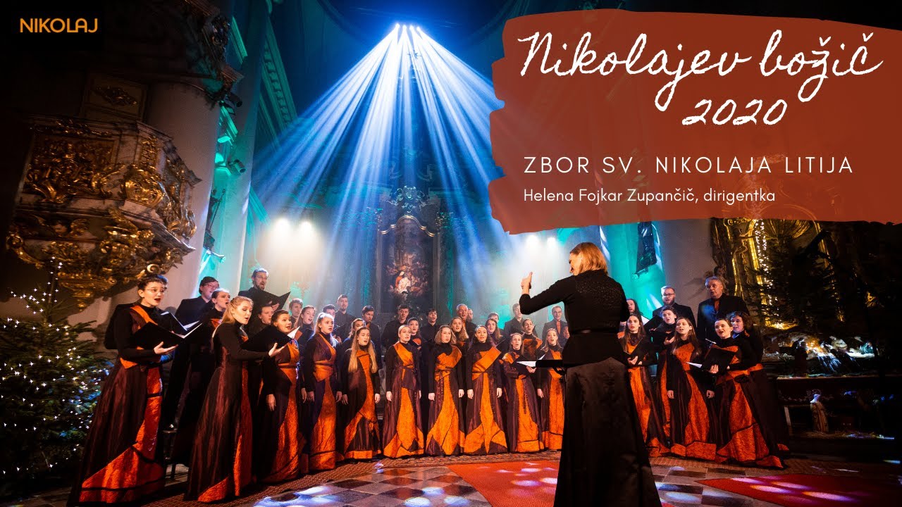 Zbor sv. Nikolaja Litija/The Saint Nicholas Choir Litija - Glej, zvezdice božje (Leopold Belar)