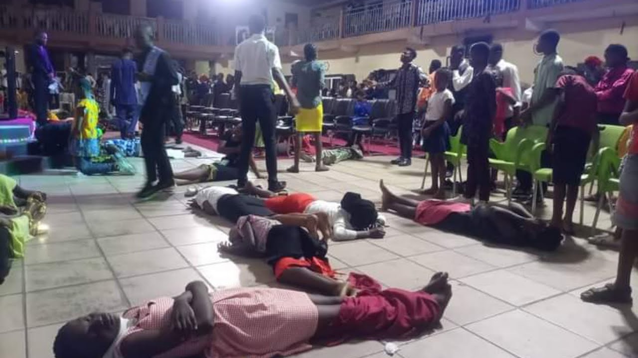 Children and Teenagers set on Fire for God.