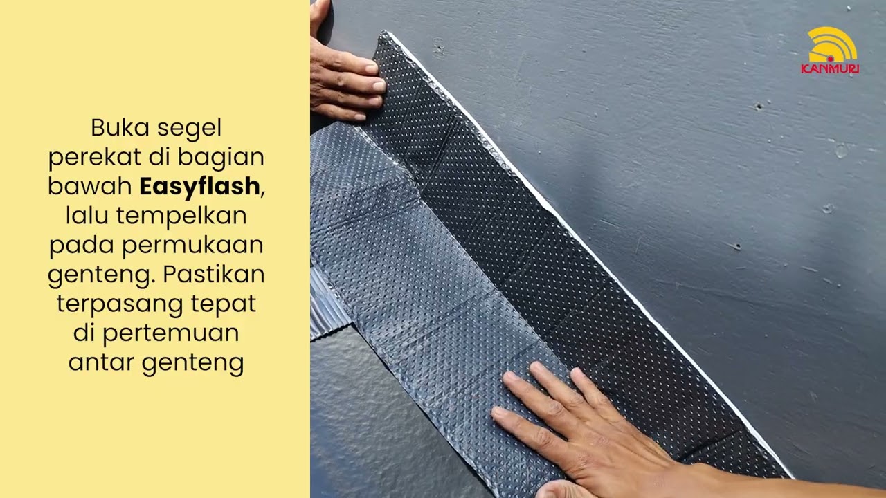 Tutorial Pedoman Pasang Roof Component KANMURI (Bebas Semen) | Compact Roll dan Easyflash