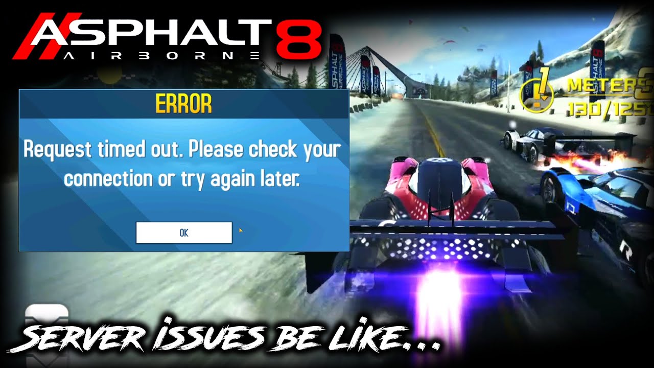 MP Testing the... Servers?? (Asphalt 8)