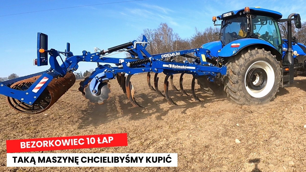 Rolmako U436 Premium - bezorkowiec kt&oacute;rego chciałbym kupić. Prezentacja maszyny i test