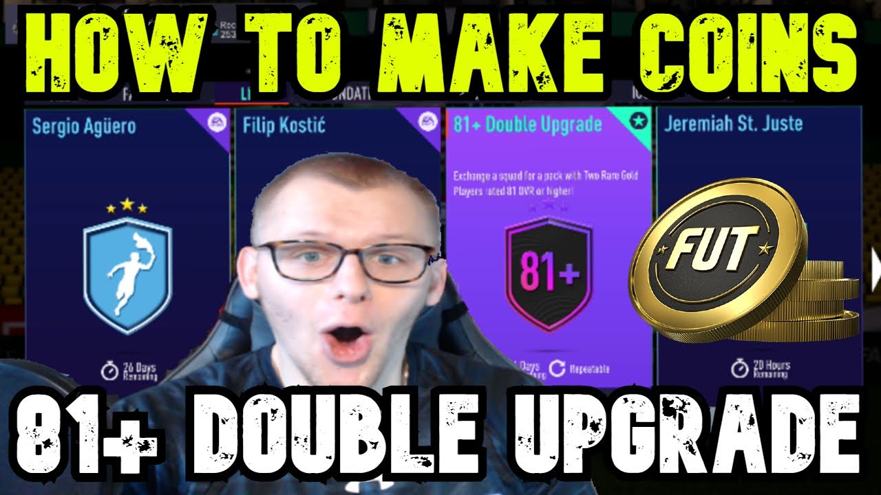 HOW TO MAKE COINS ON THE 81+ DOUBLE UPGRADE SBC IN FIFA 21 ULTIMATE TEAM