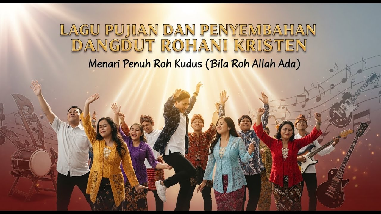 LAGU ROHANI KRISTEN | MENARI PENUH ROH KUDUS - BILA ROH ALLAH ADA