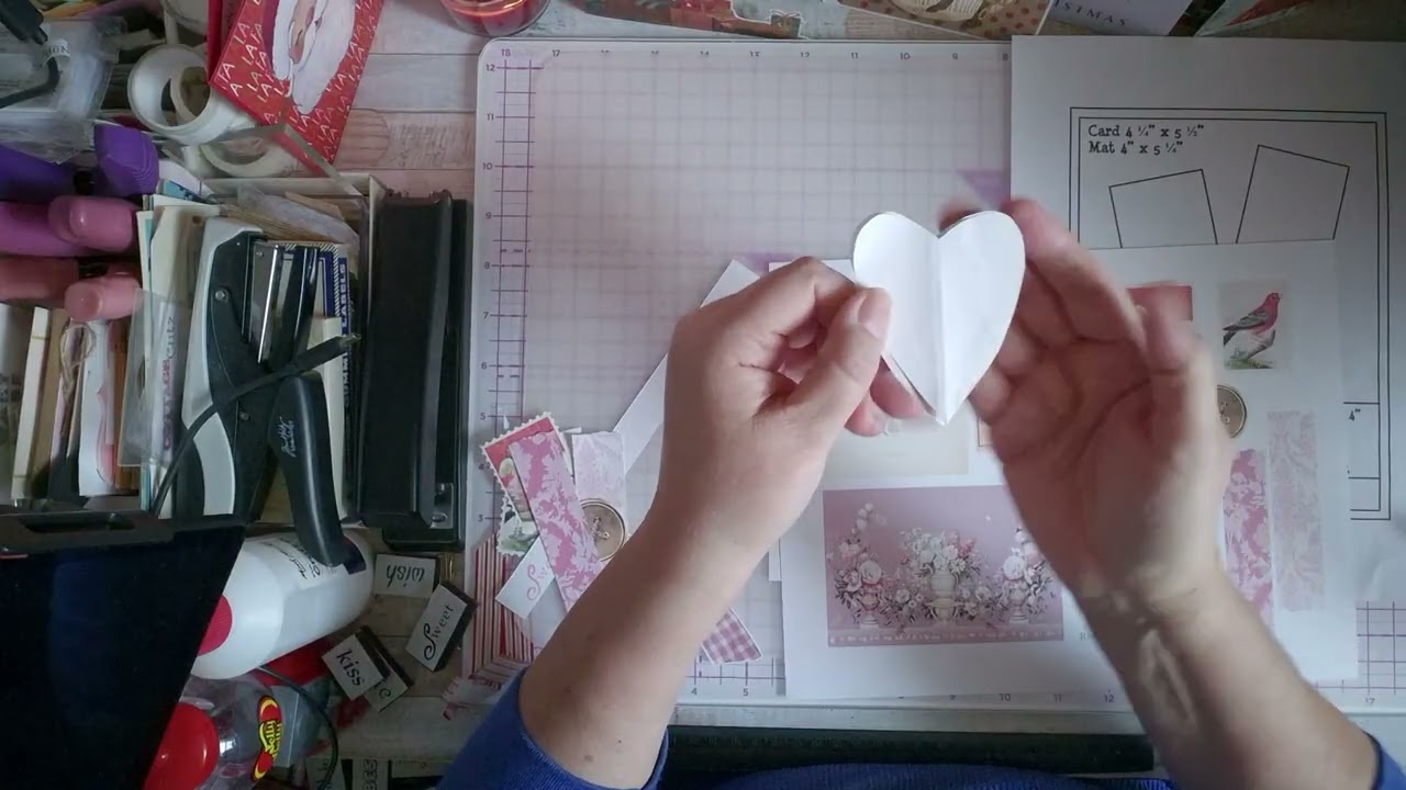 Crafting for #heartsallyear by @susansheartstrings  and #jjsketches by @TrishisCrafting_Whimsy