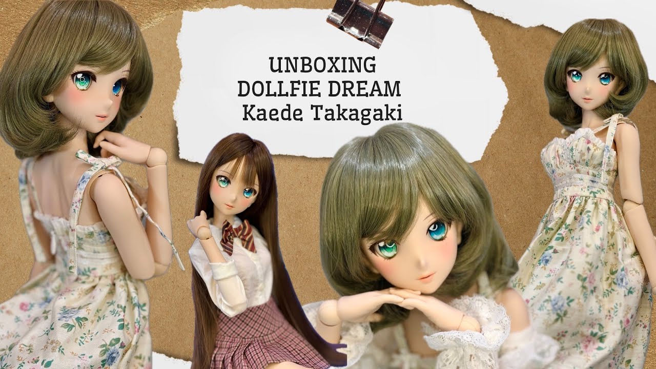 Unboxing Dollfie Dream KAEDE TAKAGI Ver 2 with new body F3 2.0