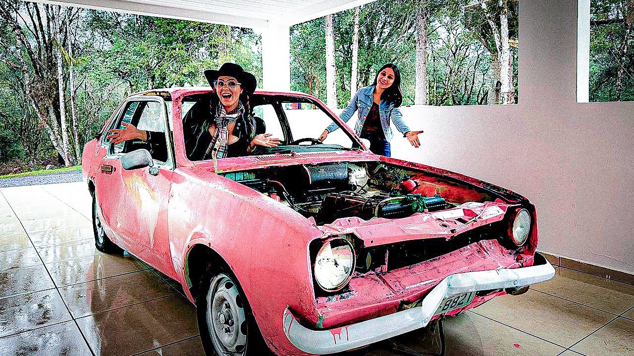 PINTAMOS O CHEVETTE DE ROSA