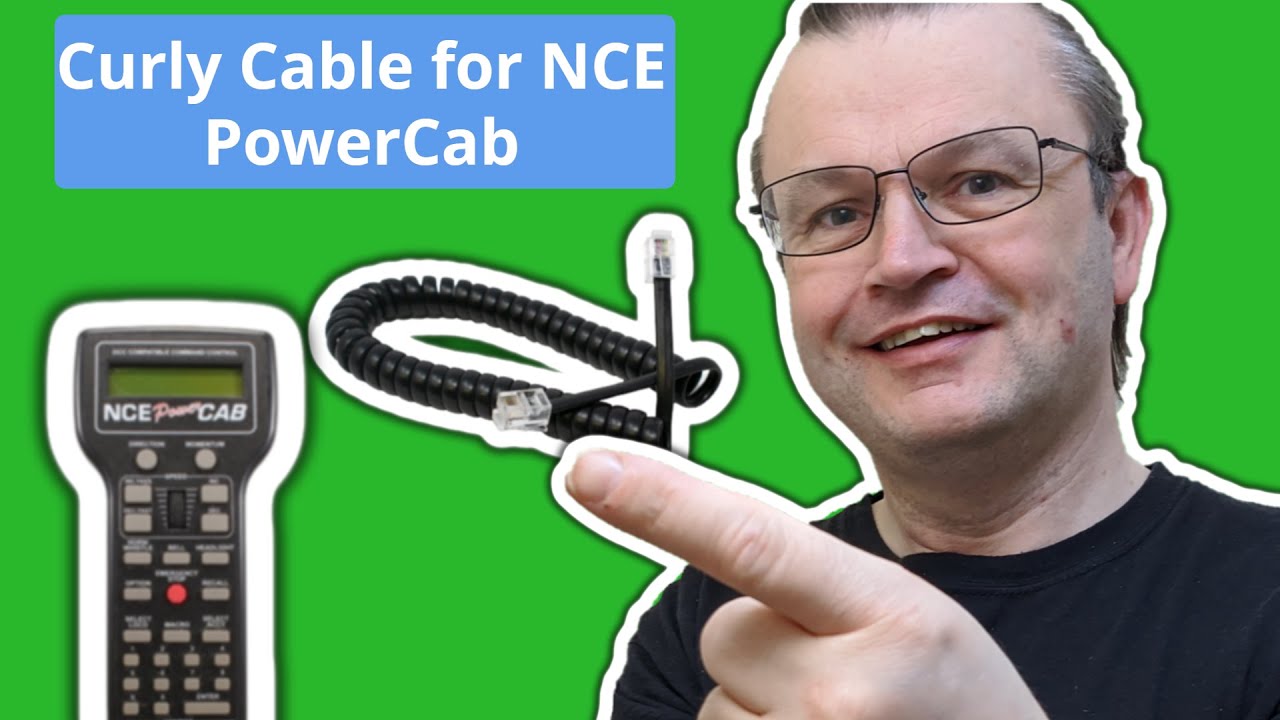 A Curly Cable for the NCE PowerCab