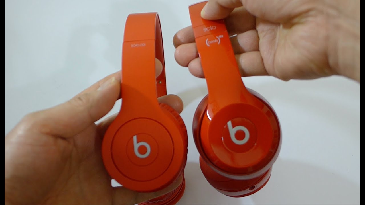New! Beats Solo2 in RED unboxing