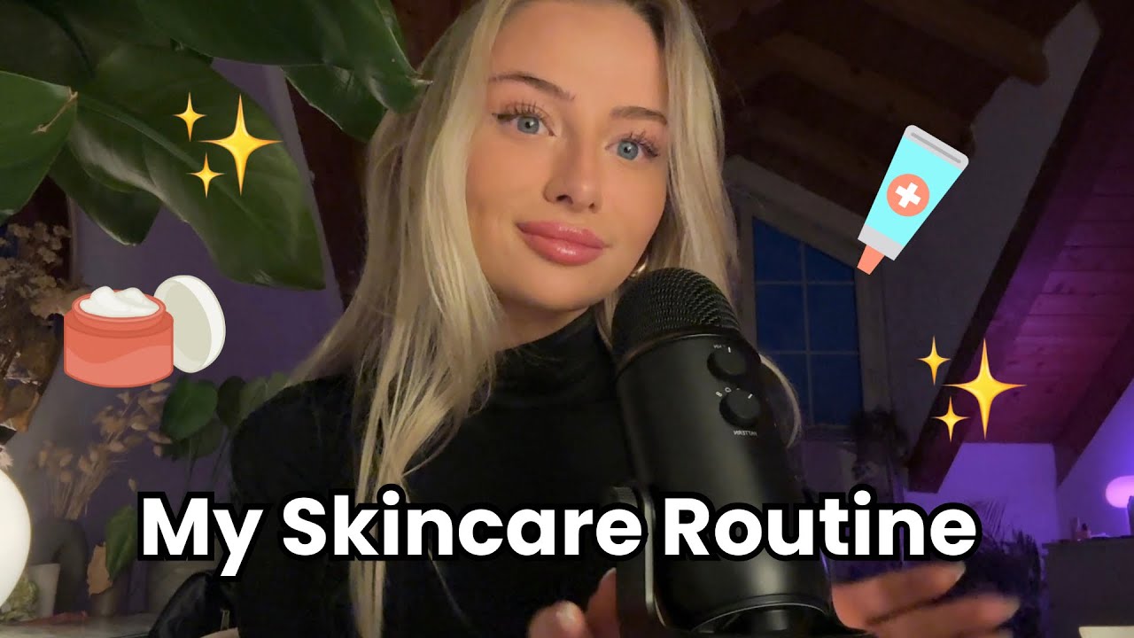 ASMR My Skincare Routine ✨