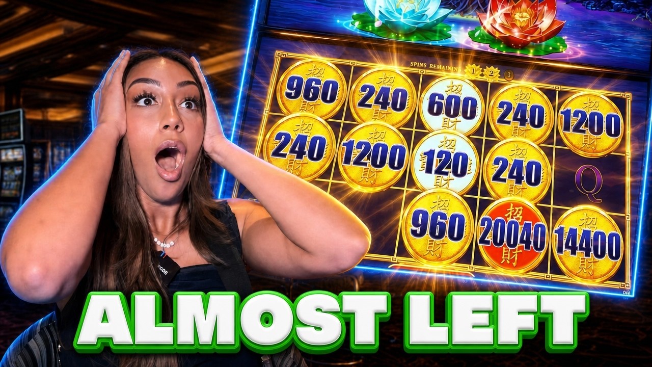 Out of NOWHERE! This NEW Slot Did THIS as I Almost Left! | Max Bet Monday
