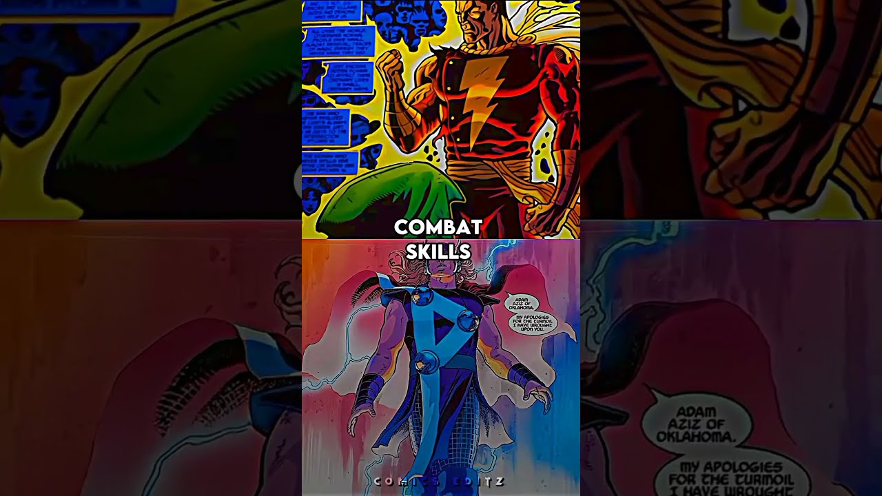 SHAZAM (FORMS) VS THOR (FORMS)