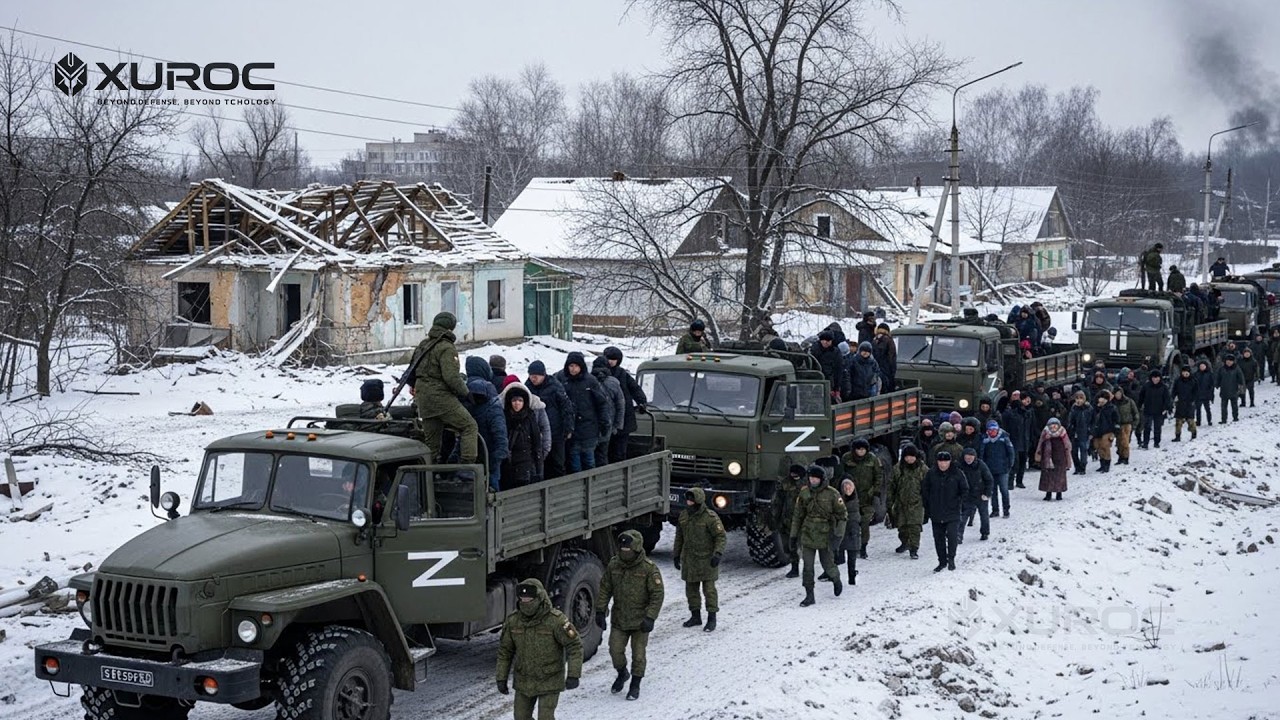 Российские военные распределяют логистическую помощь и эвакуируют мирных жителей из Купянска в 2026