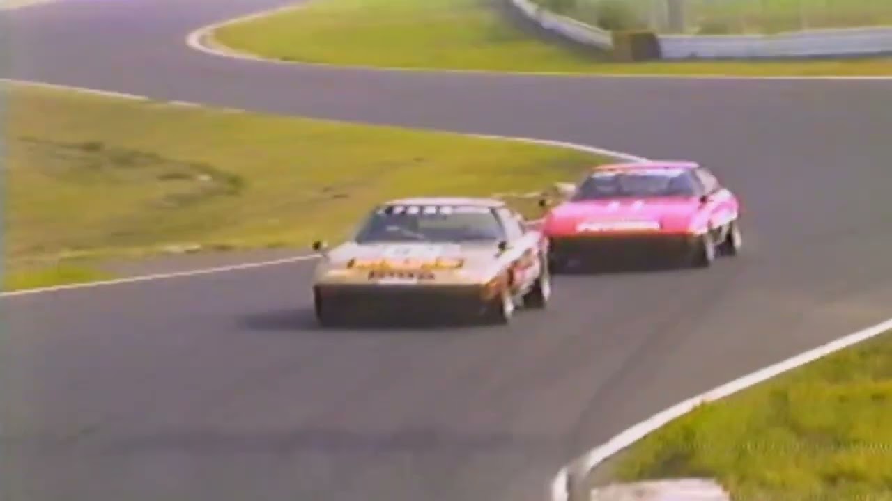 RX-7 SA22C　シビックバトル 筑波予選　1985年