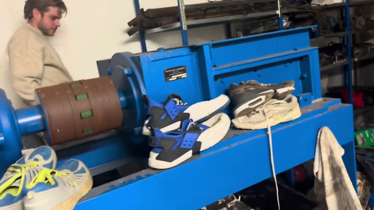 shredding 100's sneakers