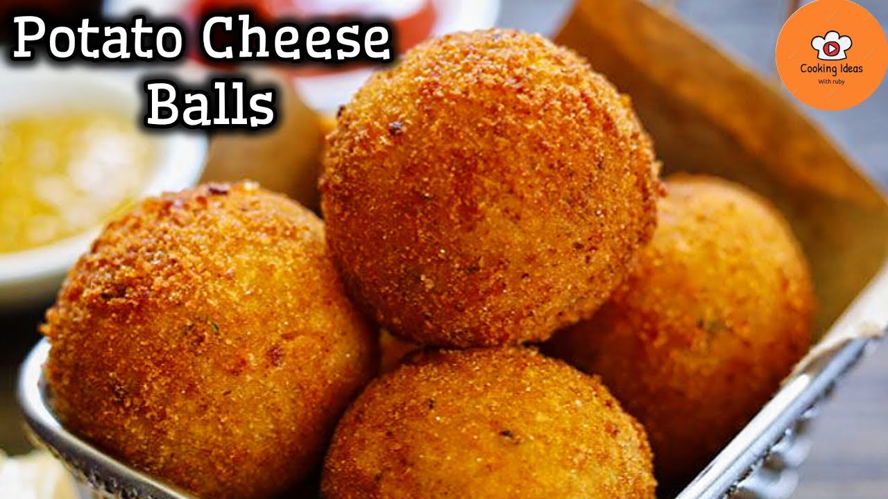 From simple 2 sensational Potato cheese balls | 🧀 lovers this one's 4 you crunch outside melt inside