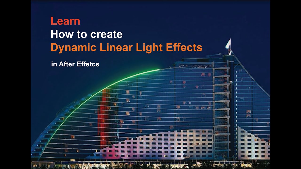 How to design Facade Lighting |  Dynamic Linear Chasing Effects  | Chasing Linear light