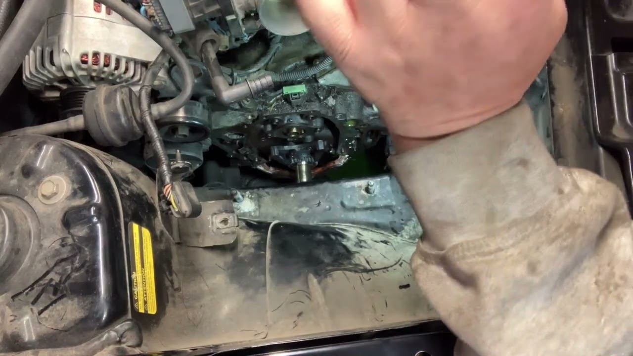 2005 Chevy Equinox 3.4L Timing Chain & Timing Cover Gasket For Coolant Leak - Part 2
