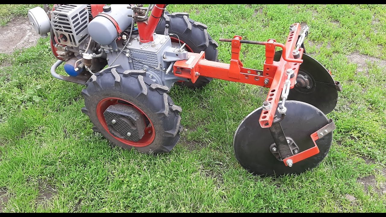 Дисковые окучники для мотоблока Мотор Сич . Обзор доработок.