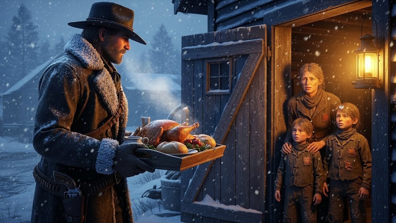 Kein Essen an Weihnachten – Bis ein Rancher kam und Familie wurde ❤️