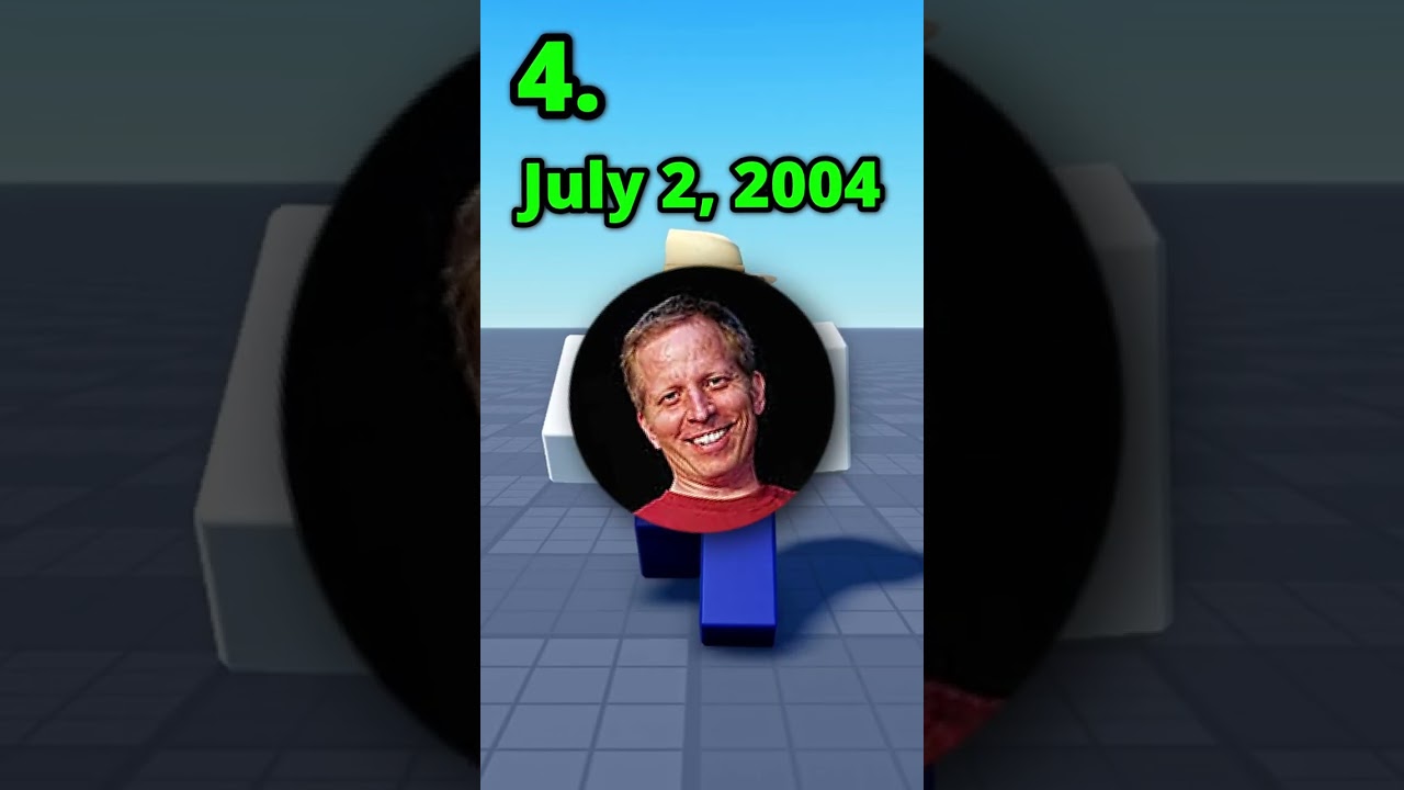 The First Roblox Account Ever