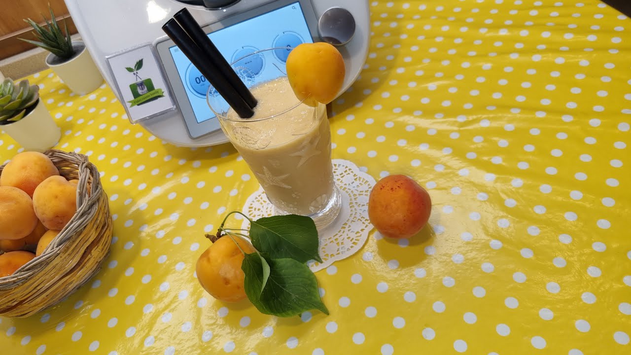 Smoothie all'albicocca per bimby TM6 TM5 TM31 TM21