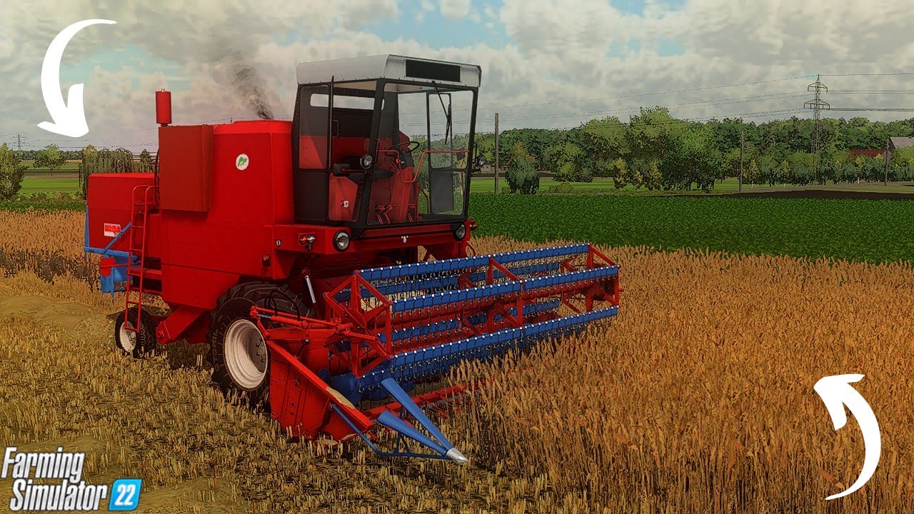 🌾,,Gospodarz Na Krajowie" #01🔵Fs22😁Majowe Nabytki I Żniwa Pszenicy Bizon z056 Oporowo!!