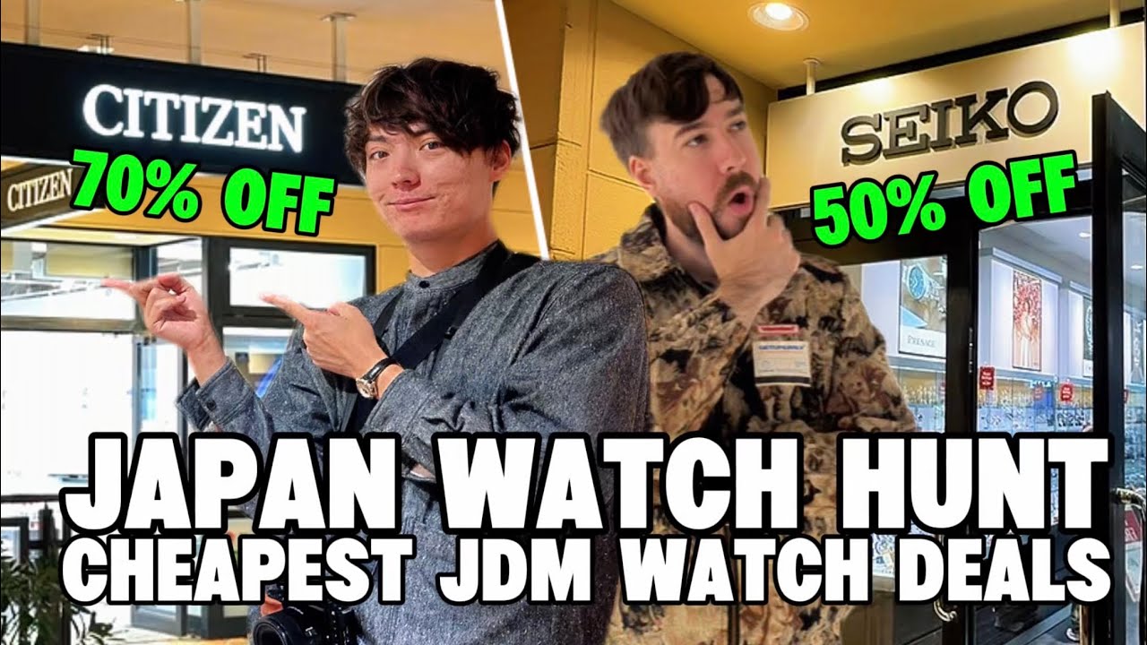 Japan’s Best Kept Secret for Seiko/Citizen Fans: Mitsui Outlet Park