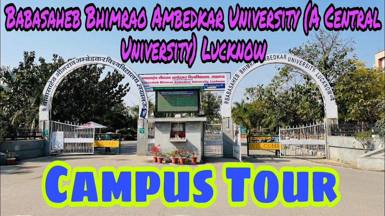 babasaheb bhimrao ambedkar university lucknow