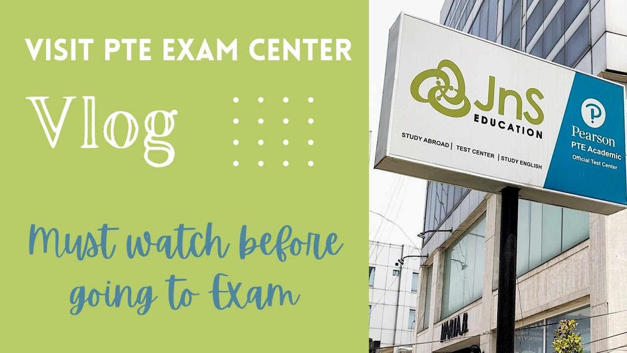 PTE pearson test Vlog at JnS Lahore center #pteacademic #pearson #pte #vlog