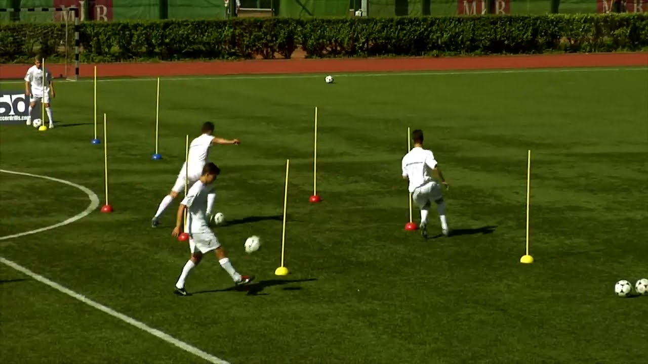 Finishing Exercise - Zig Zag Movements and Shooting at Speed