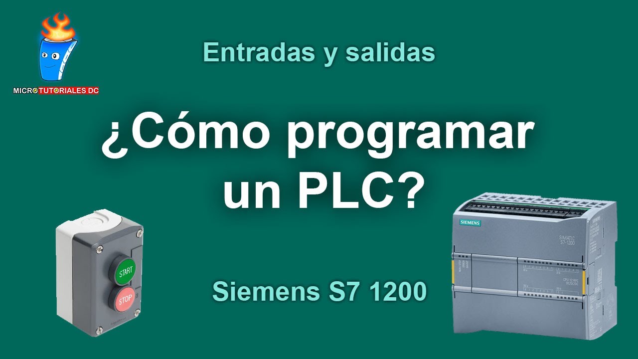 Entradas digitales y salidas de Relevador | PLC Siemens S7 1200