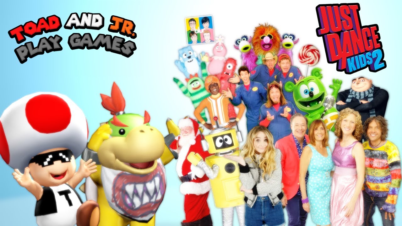 Toad & Jr. Play Games: Just Dance Kids 2 (Wii) #1