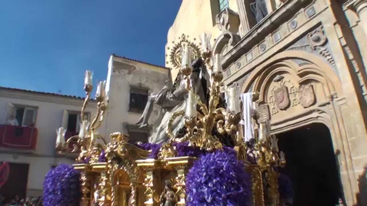 Salida de las Angustias-Plaza de San Agustín- Semana Santa Córdoba-2015