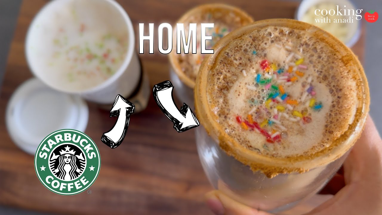 Make Your Own Starbucks Sugar Cookie Latte