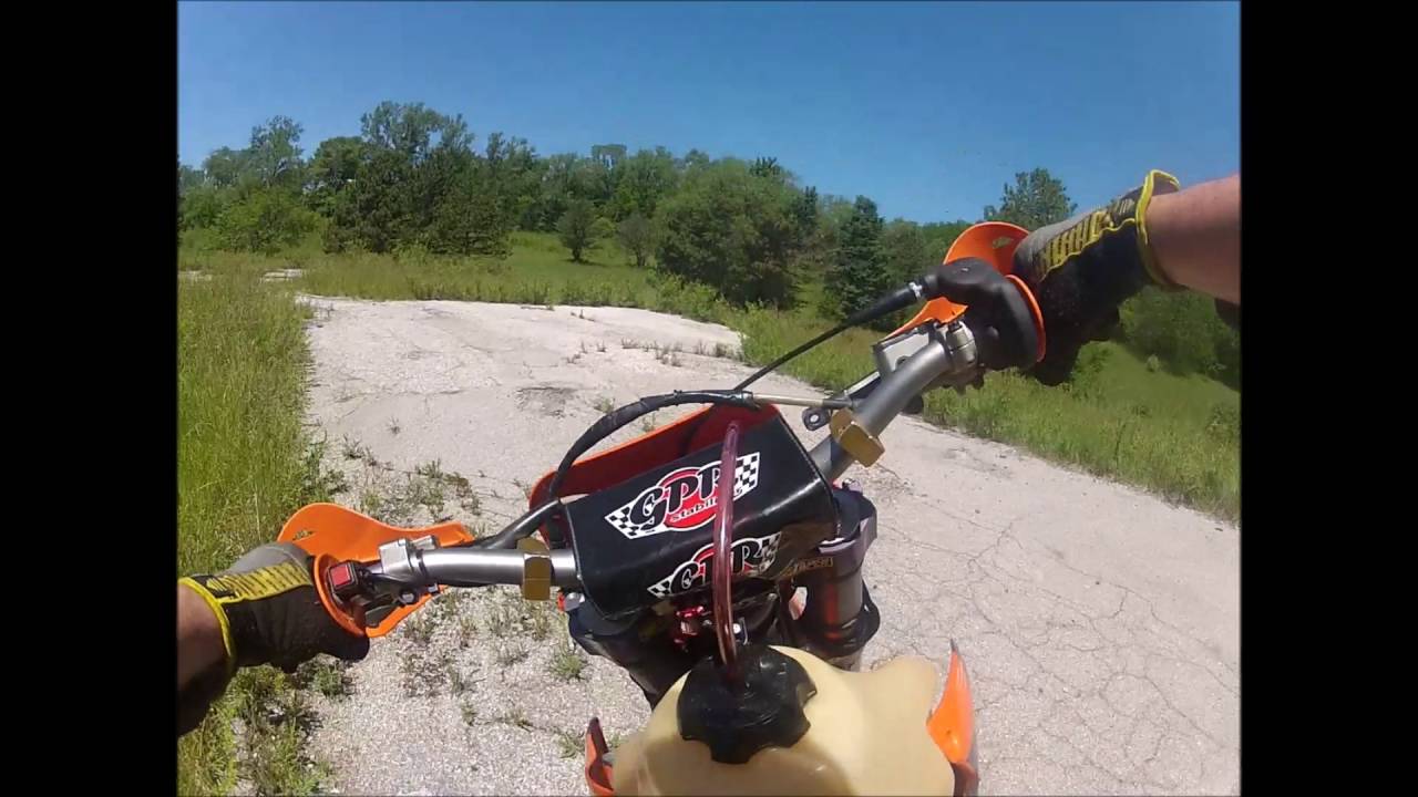 2000 KTM 300 EXC Test Ride with GoPro Hero 2 Chest Cam