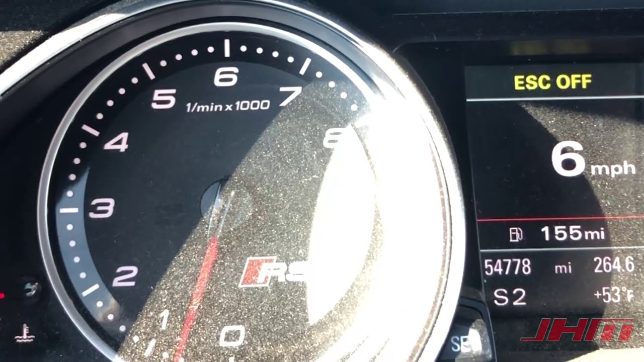 JHM's Audi B8 RS5 Reaches 500 Launches & Launching Tips (2020)