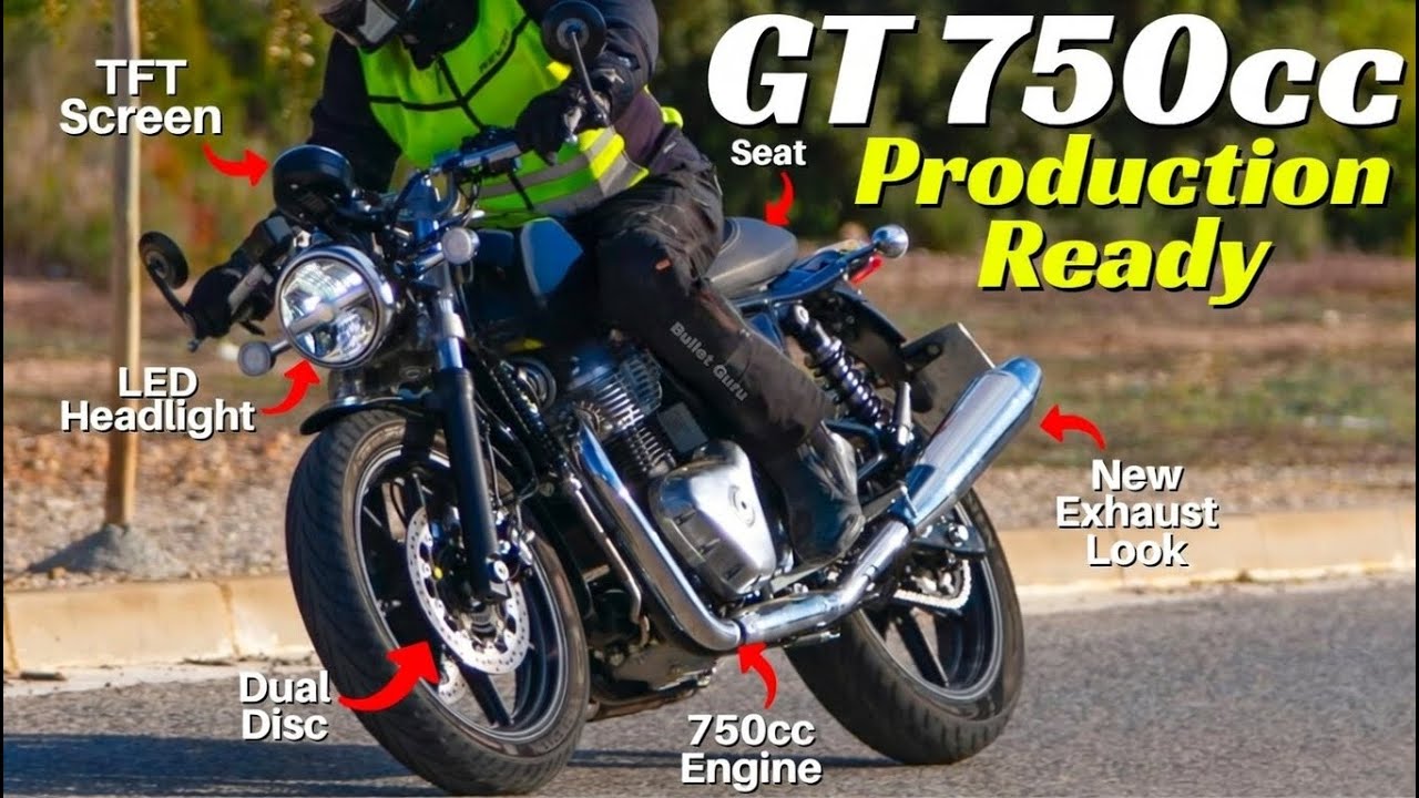 Royal Enfield Continental GT 750cc - Production Ready Look