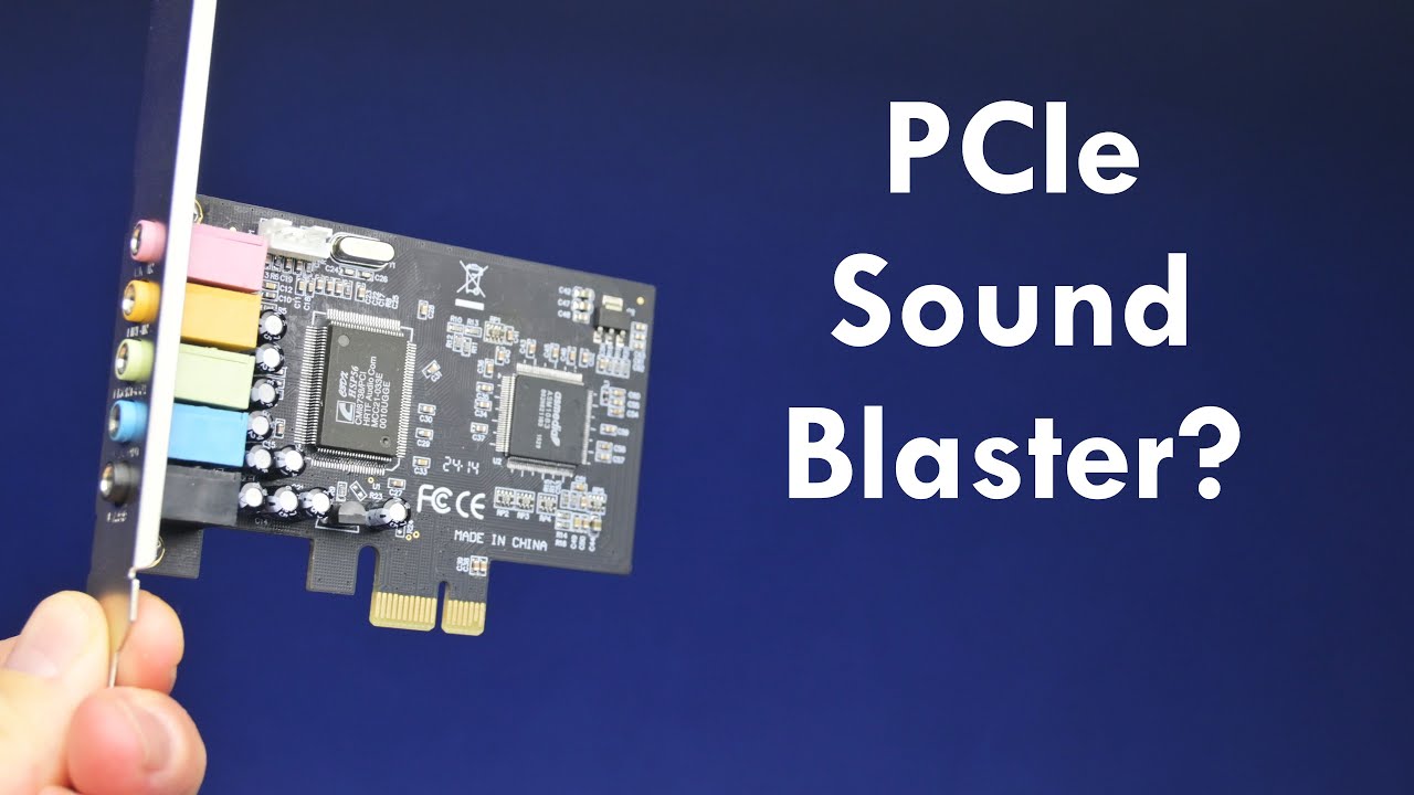 PCIe version of the C-Media CMI8738 Sound Card