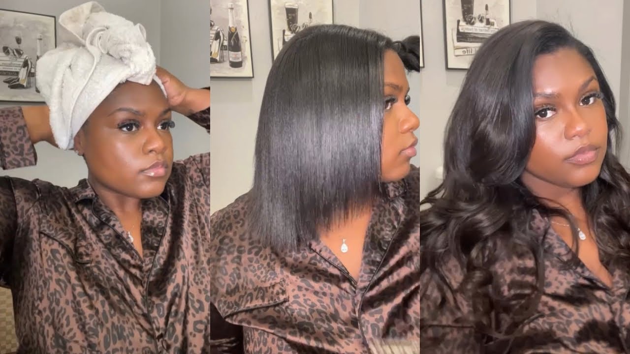 In My Natural Hair Era! | SEAMLESS BODY WAVE CLIP IN EXTENTIONS INSTALL | IDN HAIR