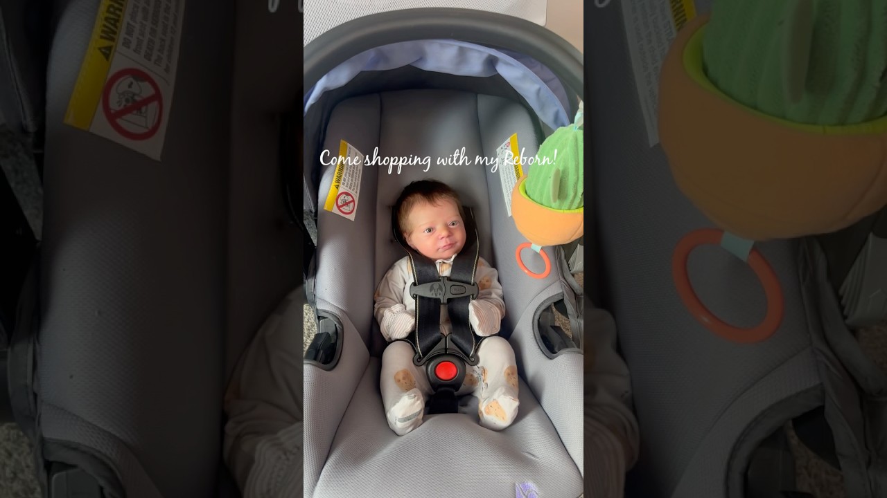 Приходите за покупками со мной и моей куклой-реборн! 🛍️🍼 #реборн #реборндолл #реборнаутинг