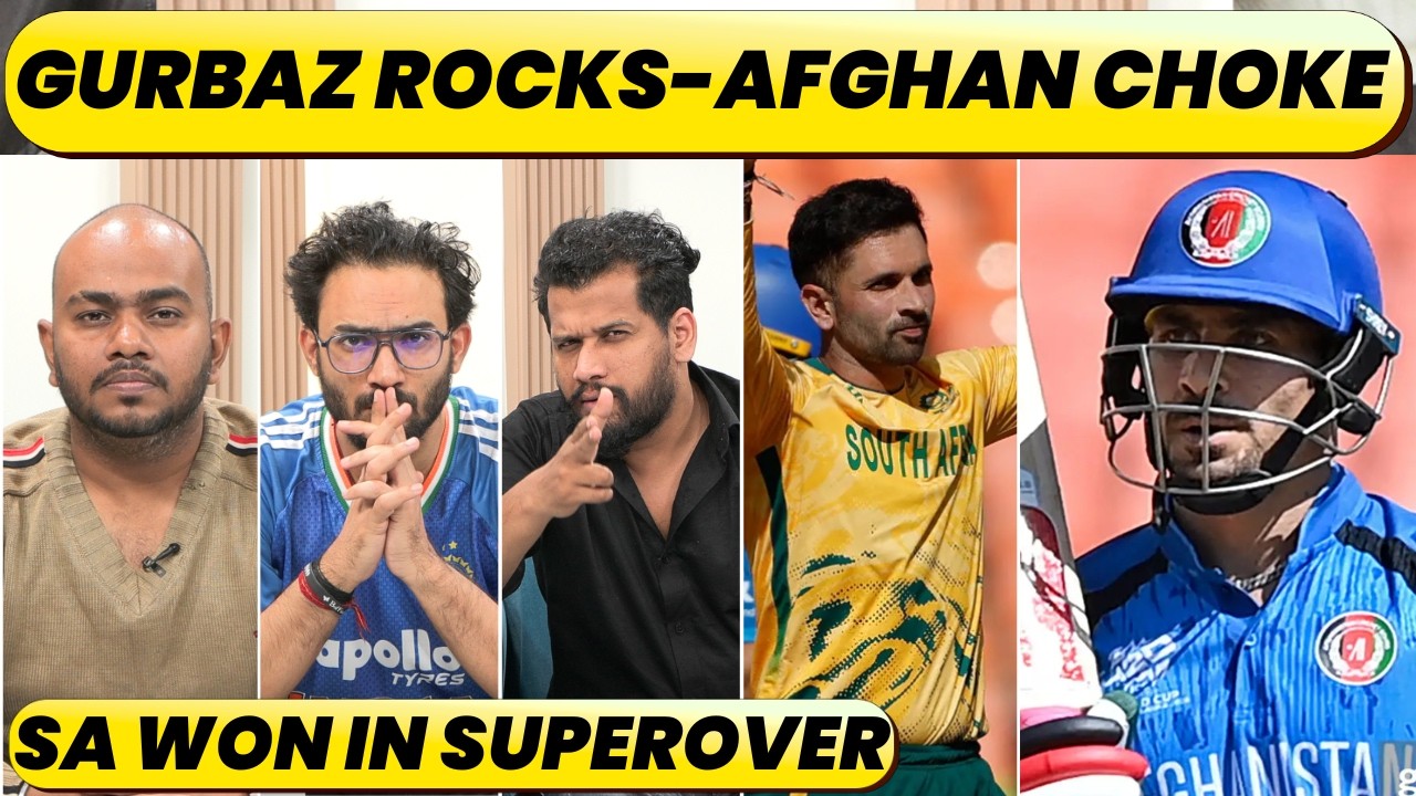 🔴SA VS AFGHANISTAN: SA FAIL TO FINISH, FROM 111/1 IN 11 0VERS TO 187. CHASE IS ON