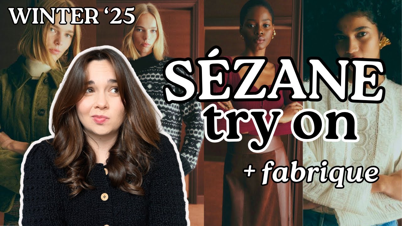 S&eacute;zane & Fabrique Winter Collection Try On ❄️