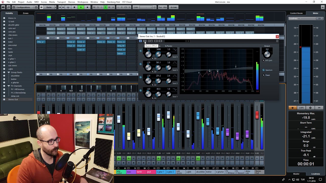 EV STÜDYOSUNDA BASİT MASTERİNG NASIL YAPILIR ? ( Cubase stok pluginleri ile )