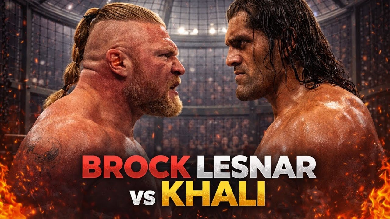 WWE 2K25 | Грейт Хали против Брока Леснара: Матч легенд | Новогодняя революция