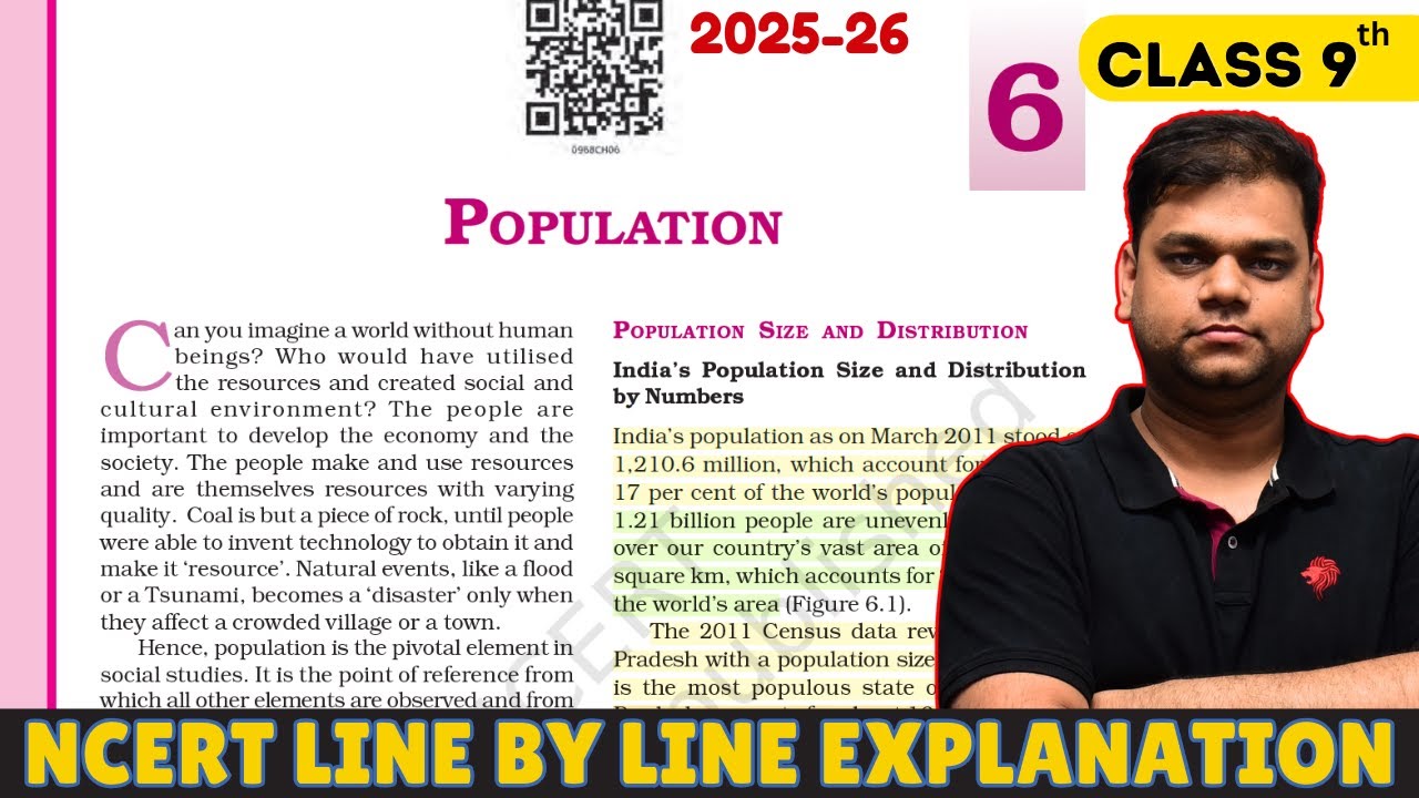 Population - Class 9 Geography Chapter 6 | 2025-26 Session