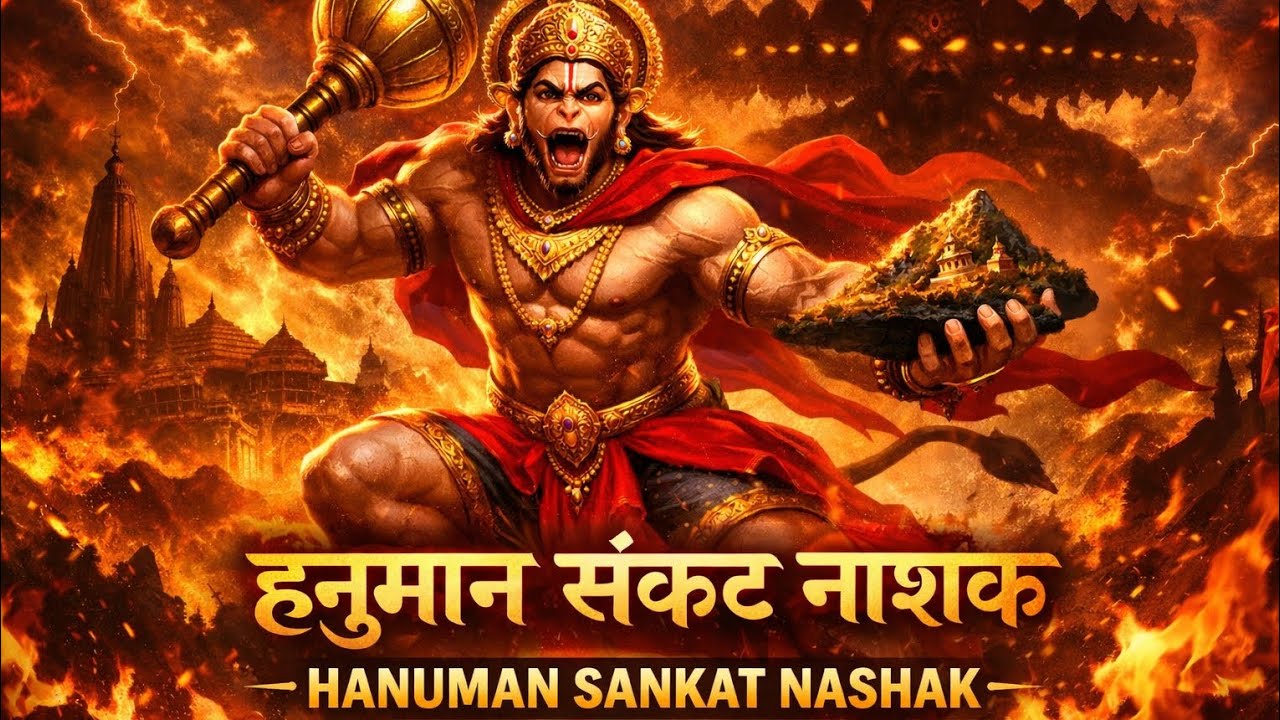 Hanuman sankat nashak song |music by pixabay|