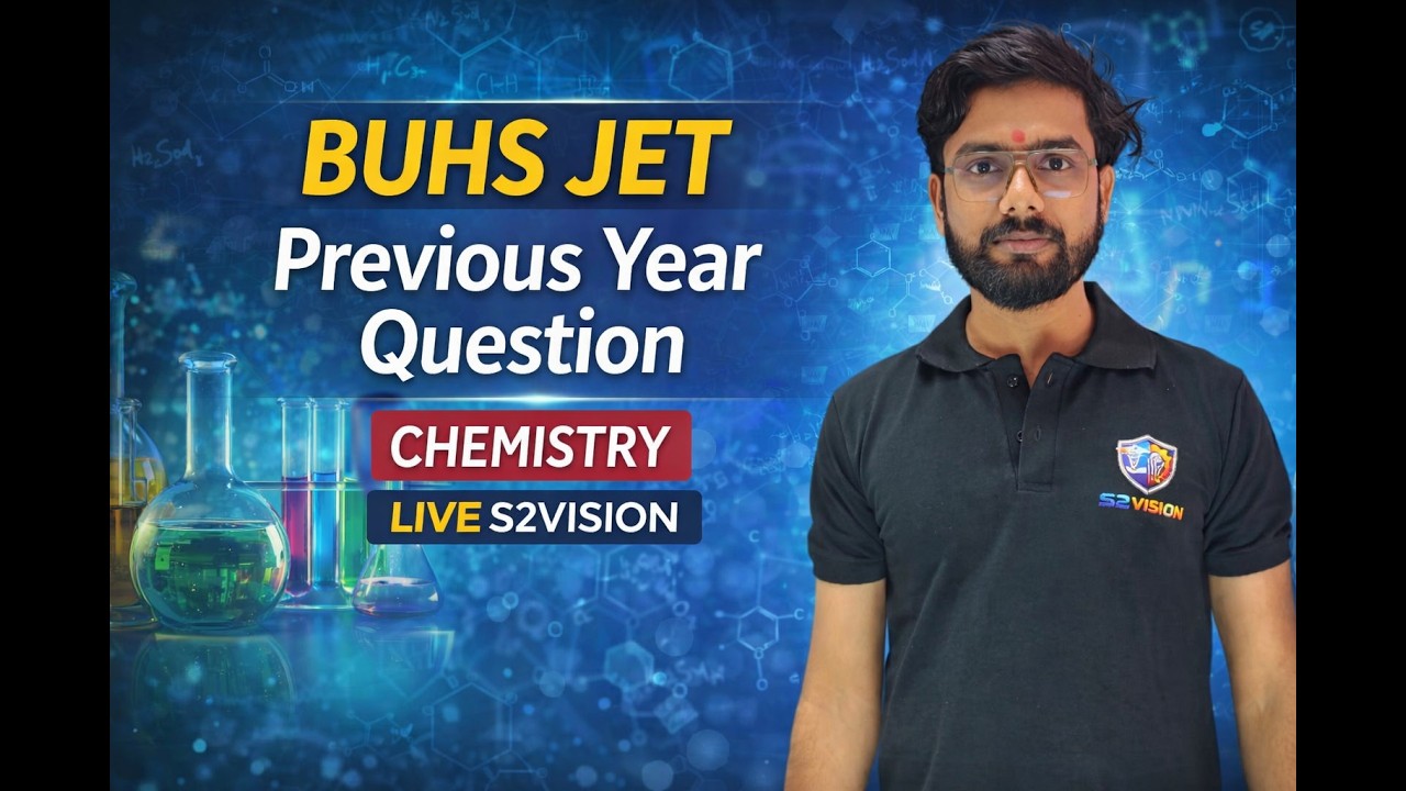 BUHS JET Chemistry privious year question.