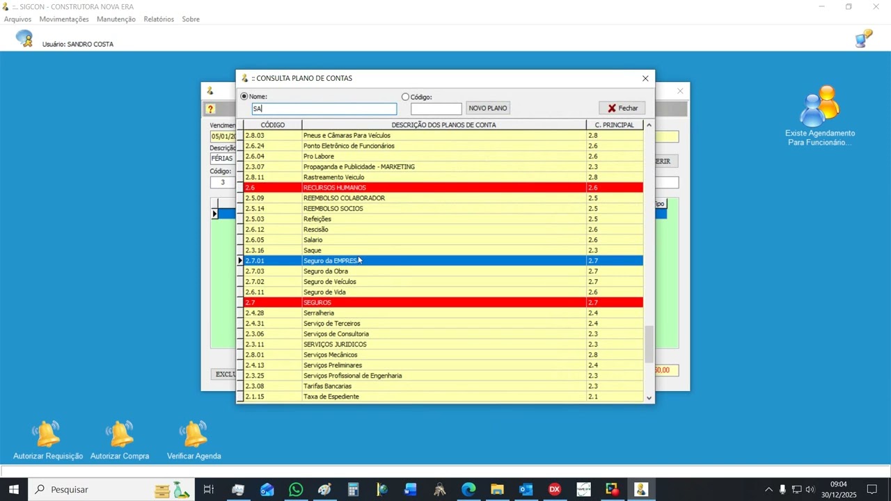Aula Cadastro de Folha de Pagamento