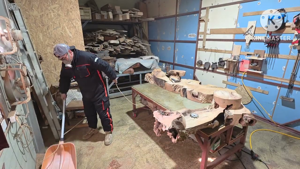 목연이네.... 느티나무 뿌리 다탁 5  #꿈담1945 
